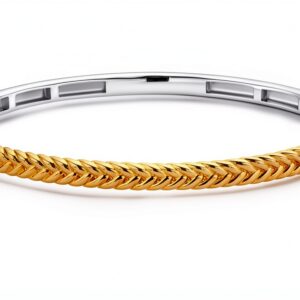 Bracciale TISENTO Unisex 2992SY in Acciaio Inox con Design SCRAVA-0