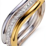 Anello TISENTO Unisex modello 12261ZY54 taglia 14 in acciaio inox-0