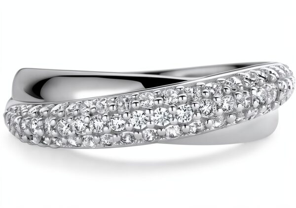 Anello TISENTO Donna in Argento 925 modello 12281ZI/54 elegante-2