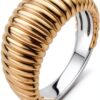 Anello Ti Sento Milano 12217SY colore 56 in argento 925, design spesso-0
