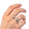 Anello TISENTO Unisex modello 12261ZY54 taglia 14 in acciaio inox-1