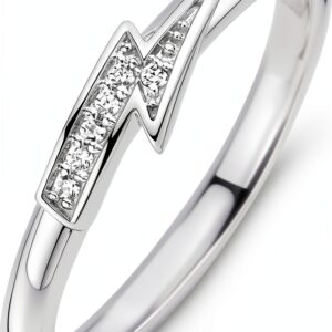 Anello TI SENTO Milano Misura 16 Trendy 12246ZI Argento 925-0