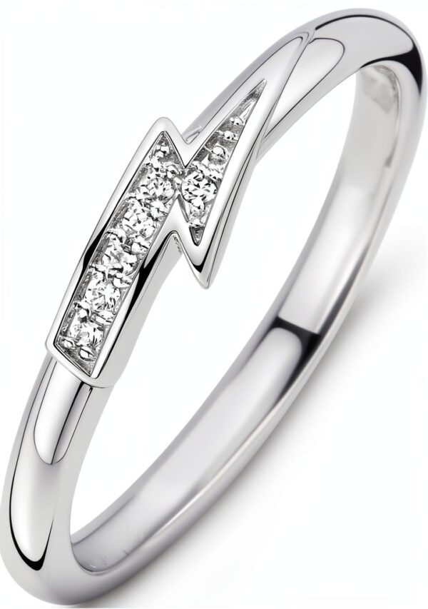 Anello TI SENTO Milano Misura 16 Trendy 12246ZI Argento 925-0