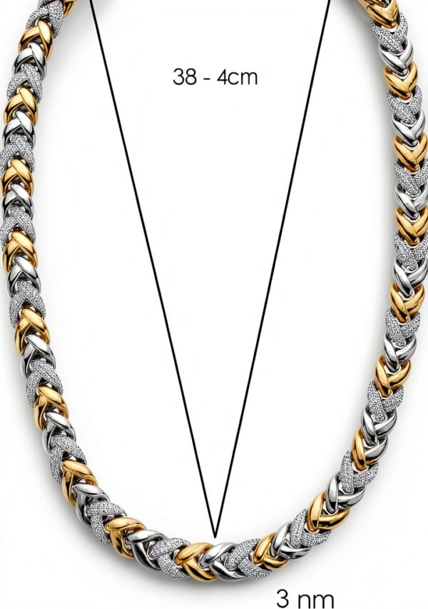 Collana TISENTO argento 925 – Modello 3989ZY/42, lunghezza 42 cm-2