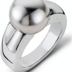 Anello Donna Ti Sento Argento e Perla 1216WP-54 Elegante-0