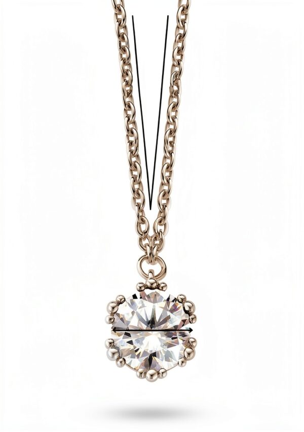 Collana Ti Sento Donna 3801ZI-42 in Acciaio Inox Elegante-3