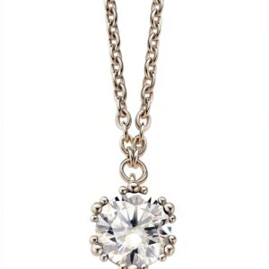 Collana Ti Sento Donna 3801ZI-42 in Acciaio Inox Elegante-0