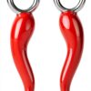 Orecchini a cerchio Ti Sento in argento 925 con pietra multicolore-0
