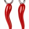 Orecchini a cerchio Ti Sento in argento 925 con pietra multicolore-2