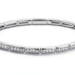 Ti Sento Milano Bracciale Rigido Donna Argento 925 Gioiello Misura M Classico cod. 23001ZI-0