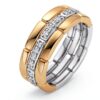 Anello Fascia Donna TI SENTO MILANO Argento 925 con Zirconi, misura 15-3