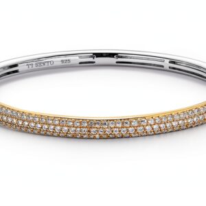 Bracciale Rigido Donna Argento 925 TI SENTO MILANO Modello 2874ZY/S-0
