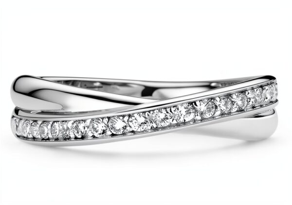 Anello Donna TI SENTO MILANO Acciaio Inossidabile Cuore Modello-2