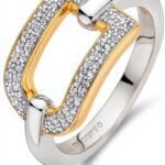 Anello in donna TI SENTO MILANO Argento 925 zirconi misura 16-0