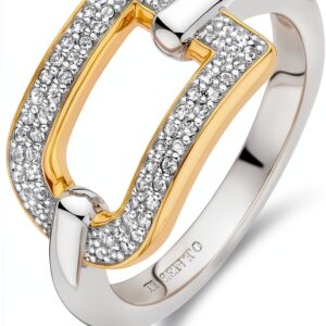 Anello in donna TI SENTO MILANO Argento 925 zirconi misura 16-0