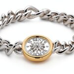 Braccialetto Ti Sento Milano in argento 925 oro con zircone 23038ZY-0