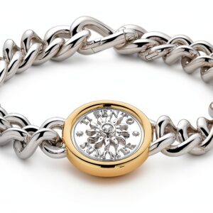 Braccialetto Ti Sento Milano in argento 925 oro con zircone 23038ZY-0
