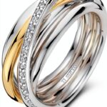 Anello in donna TI SENTO MILANO Argento 925- Zirconi misura 20 trendy cod. 12318ZY/60-0