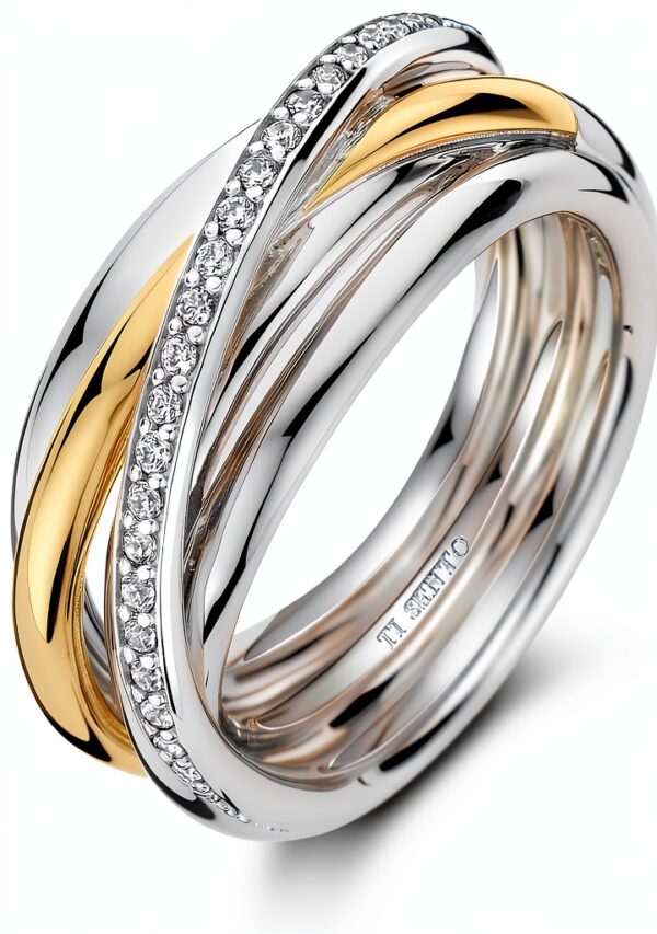 Anello in donna TI SENTO MILANO Argento 925- Zirconi misura 20 trendy cod. 12318ZY/60-0