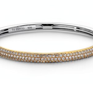 Bracciale Rigido Donna Argento 925 Ti Sento Milano Modello 2874ZY M-0