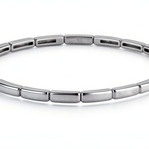 Ti Sento Milano Bracciale Rigido Donna Argento 925 Gioiello misura L classico cod. 23001SI/L-0