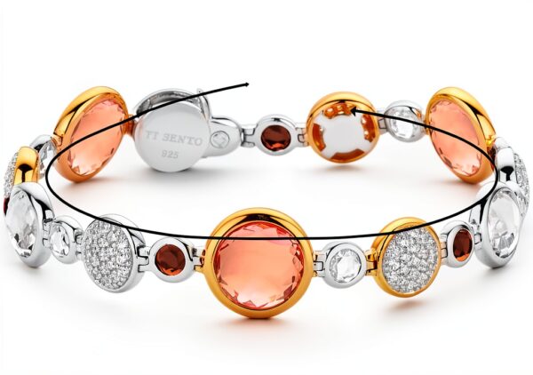TI SENTO - Milano Bracelet 2902TP, 18 cm, Argento-2