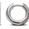 Ti Sento Milano-Orecchini in argento Sterling placcato al rodio, con Zirconia cubica, 7557ZI-2