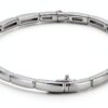 Ti Sento Milano Bracciale Rigido Donna Argento 925 Gioiello misura L classico cod. 23001SI/L-2