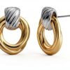 Ti Sento Milano Orecchini Donna in Argento con Placcatura Oro-1