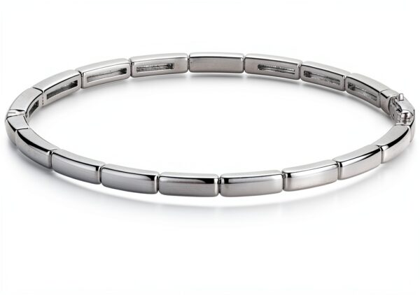 Ti Sento Milano Bracciale Rigido Donna Argento 925 Gioiello misura L classico cod. 23001SI/L-3