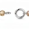 Ti Sento Milano - Bracciale in argento sterling placcato al rodio, lunghezza 19 cm, 2864 TB-1