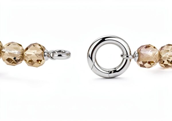 Ti Sento Milano - Bracciale in argento sterling placcato al rodio, lunghezza 19 cm, 2864 TB-1