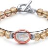 Ti Sento Milano - Bracciale in argento sterling placcato al rodio, lunghezza 19 cm, 2864 TB-2