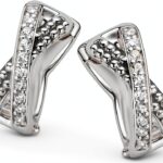 Ti Sento Milano Donna 925 argento Rotonda bianco Zirconia cubica FASHIONEARRING-0