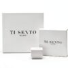 Ti Sento Milano-Orecchini in argento Sterling placcato al rodio, con Zirconia cubica, 7557ZI-1