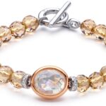 Ti Sento Milano - Bracciale in argento sterling placcato al rodio, lunghezza 19 cm, 2864 TB-0